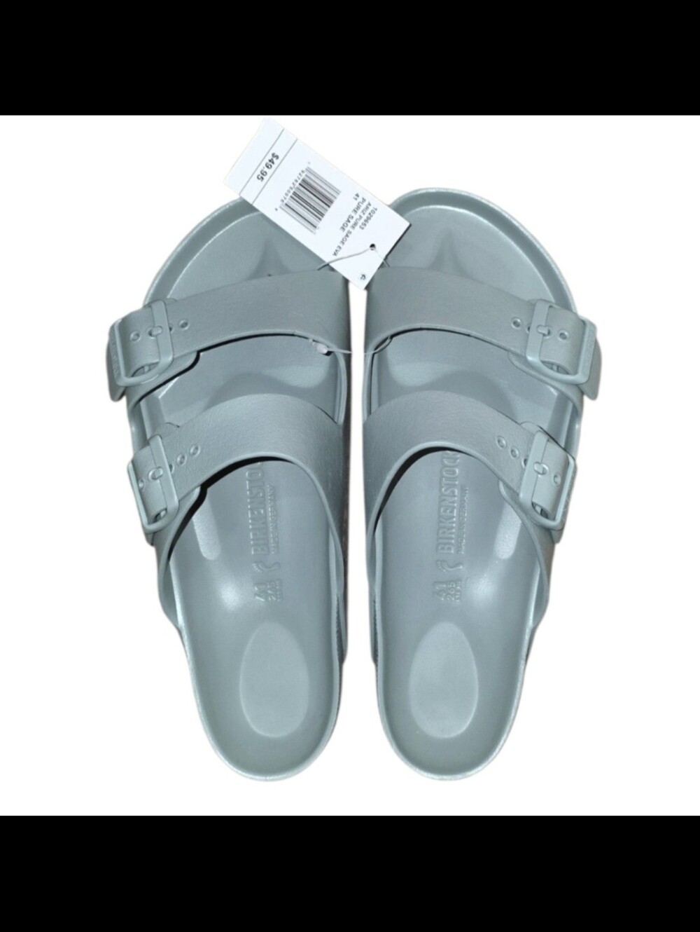Birkenstock Arizona EVA Sandals Pure Sage Size 11/12 NWT